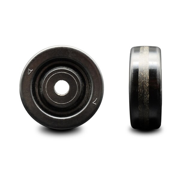 SCC - 3" Phenolic Wheel Only - 3/8" Bore - 500 lbs Capacity